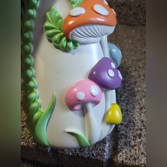 Mushroom Vase Ceramic Electric Pastel Boho Colorful - Picture 11 of 16